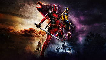 Deadpool And Wolverine Retro Fusion, deadpool-and-wolverine, deadpool-3, wolverine, deadpool, superheroes, artwork, digital-art HD wallpaper