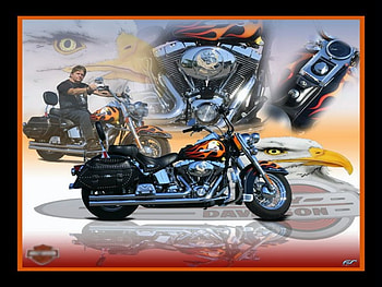Motorcycle, man HD wallpaper