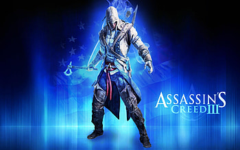 AC III, connor, game, assassin, warrior HD wallpaper