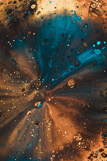 Stains, bubbles, close up, liquid HD phone wallpaper