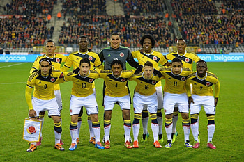 Colombia, Football Team HD wallpaper