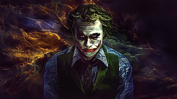 Madness Of Joker, joker, supervillain, superheroes, artist, artwork, digital-art, artstation, heath-ledger HD wallpaper
