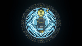 Artstation, Egyptian scarab HD wallpaper