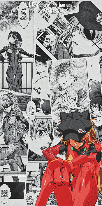 asuka Love's Shinji, anime HD phone wallpaper