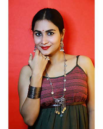 Kanchan bamne, Telugu actress, hair, lip HD phone wallpaper