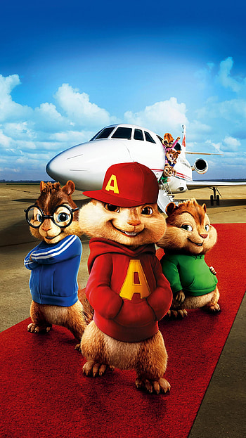 Alvin and the Chipmunks: The Squeakquel (2022) movie HD phone wallpaper