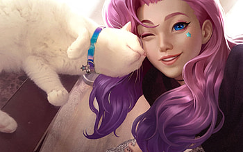 Seraphine League Of Legends, Of, League, Legends, Seraphine HD wallpaper