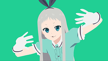 Hideri Kanzaki, BLEND S, long hair, minimal HD wallpaper