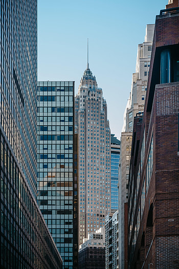 Cities, City, Skyscraper, Facade, Tower HD phone wallpaper