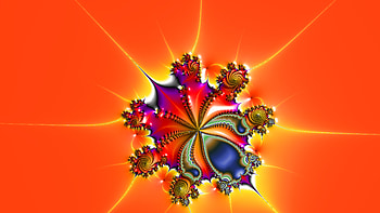 Trippy fractal, trippy, psychedelic, Abstract, fractal HD wallpaper