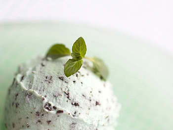 Food, Ice Cream, Macro, Mint HD wallpaper