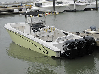 Fountain Center Console Boat, boat, ride, thrill, power HD wallpaper
