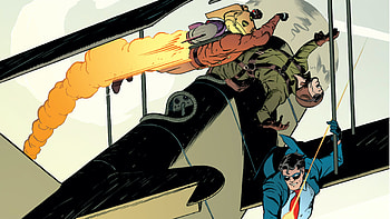 Comic, Rocketeer/The Spirit: Pulp Friction HD wallpaper
