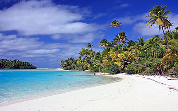 Cook Islands, Beautiful backgrounds, Tropical paradise, Serene landscapes HD wallpaper