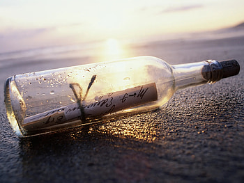 Message in a Bottle, International journey, Traveler's tale, Long-distance communication HD wallpaper