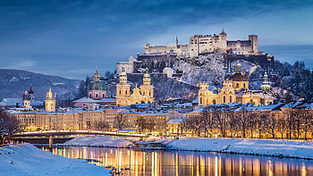 Hohensalzburg Fortress, Secret world, Historical stronghold, Austrian marvel HD wallpaper