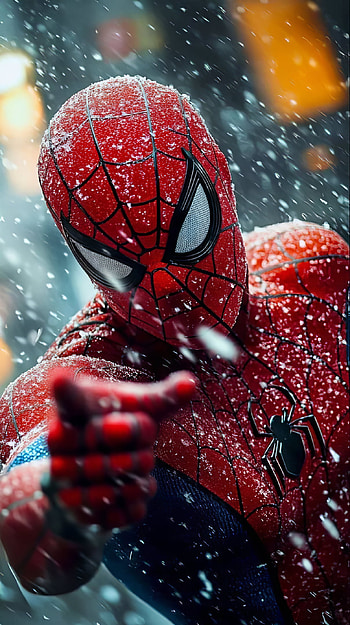 Spider-Man: Snowstorm Hero - Epic , superhero, spider man HD phone wallpaper