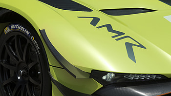 Aston Martin Vulcan AMR Pro, headlight, front wheel, 2018 HD wallpaper