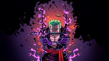 Roronoa Zoro From One Piece , zoro-roronoa, one-piece, anime, artist, artwork, digital-art, deviantart HD wallpaper