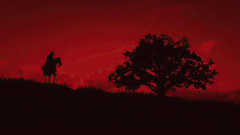 Red Dead Redemption II, red-dead-redemption-2, games, 2021-games, silhouette HD wallpaper