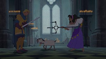 Phoebus and Esmeralda, The Hunchback of Notre Dame (1996) HD wallpaper
