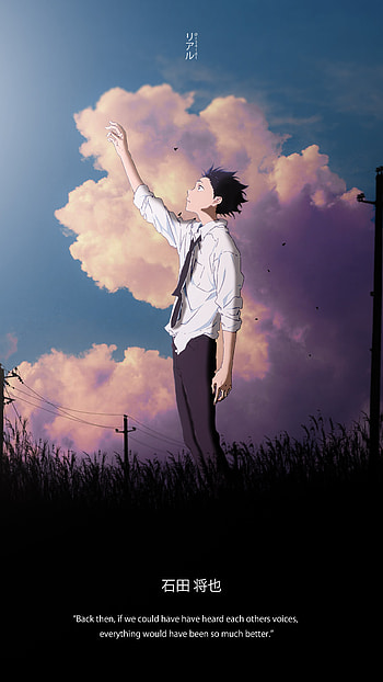 Shoya Ishida, r34ld1, anime, silent voice HD phone wallpaper