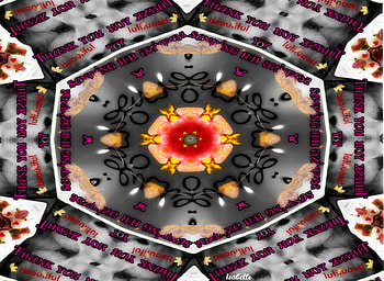 Thank you ~ Abstract , words, abstract, fantasy, fractals HD wallpaper
