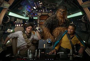 Chewie, Chewbacca Millennium Falcon HD wallpaper