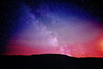 Nature, Stars, Night, Starry Sky HD wallpaper