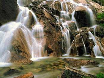 great waterfall, waterfall, great, nature HD wallpaper
