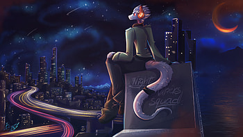 Night Snake, artist, artwork, art, digital-art, deviantart HD wallpaper