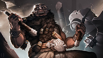 Dwarf, Fantasy world, , High resolution HD wallpaper