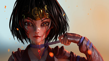 Mumei Kabaneri Of The Iron Fortress 2020, mumei, kabaneri-of-the-iron-fortress, anime, anime-girl, artstation HD wallpaper