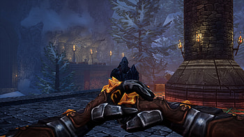 Graven Game : Mystical Winter Night Scene, video game, Graven HD wallpaper
