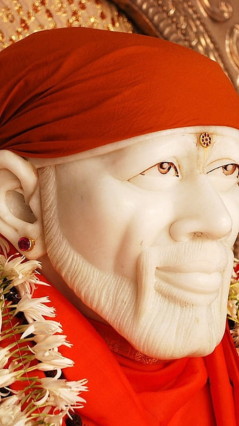 Sai Baba Live, Sai Baba, Statue HD phone wallpaper