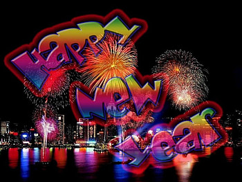 Happy New Year, year, happy, holiday, new HD wallpaper