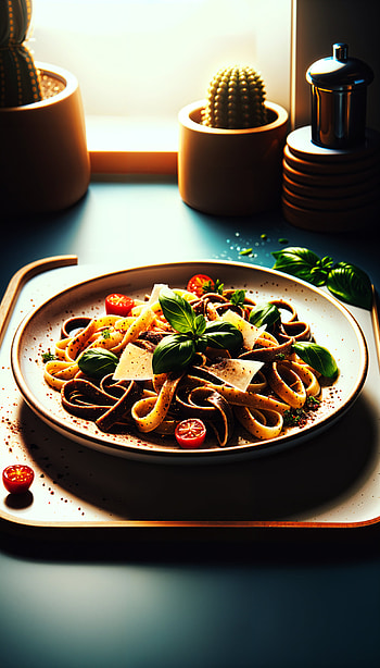 Pasta Delight: A Tasty for Your , food HD phone wallpaper