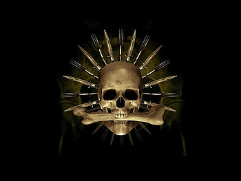 skull HD wallpaper