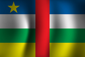 Central African Republic, Travels, Flag background waving, National independence day HD wallpaper