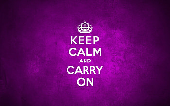 Keep Calm HD wallpaper