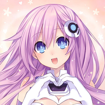 My Sweet Heart, sweet, blue eyes, purple hair, long hair, anime girl, purple, kawaii, anime, cg, love, , happy, blush, heart, lovely HD wallpaper