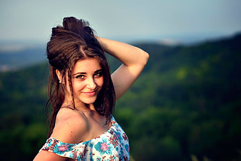 Dana Kareglazaya Posing, dana-kareglazaya, girls, model HD wallpaper
