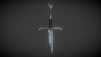 Narsil Sword, Ivan Duarte's creation, Exquisite design, Collector's item HD wallpaper