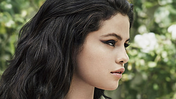 Selena Gomez Elle hoot 2018, selena-gomez, music, face, portrait, closeup HD wallpaper