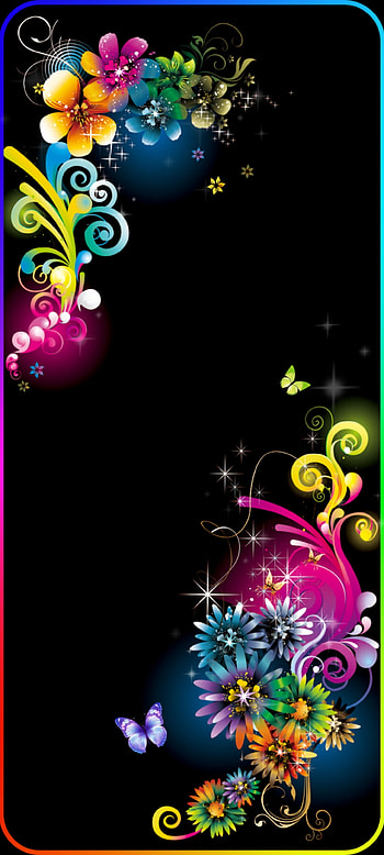 God Garden colorful, beautiful, magenta, pink, Marquee, premium HD phone wallpaper