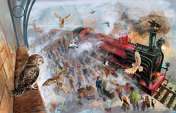 Platform 9 3/4 movies, Jim Kay artwork, High-definition , Harry Potter theme HD wallpaper