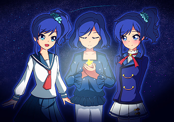 Aoi Kiriya, Aoi Kiriya, Anime, Aikatsu! HD wallpaper