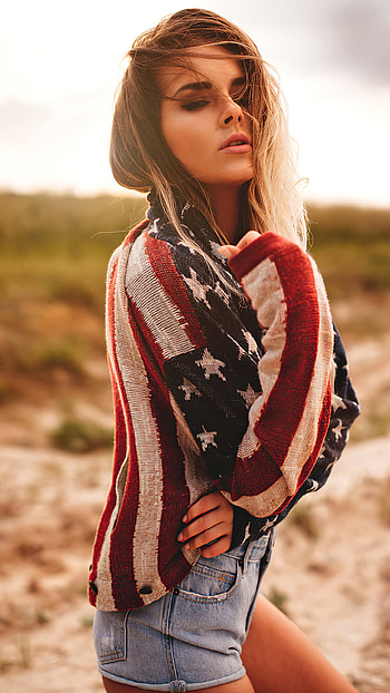 woman, model HD phone wallpaper