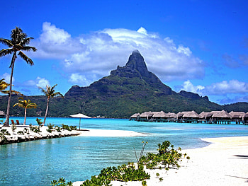 Mount Otemanu, Bora Bora HD wallpaper