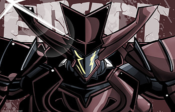 AEU Enact, gurren lagann version, enact, anime, mecha, aeu, gundam, gundam 00 HD wallpaper